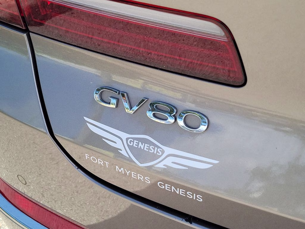 2021 Gold Coast Silver Genesis GV80 2.5T Advanced RWD SUV