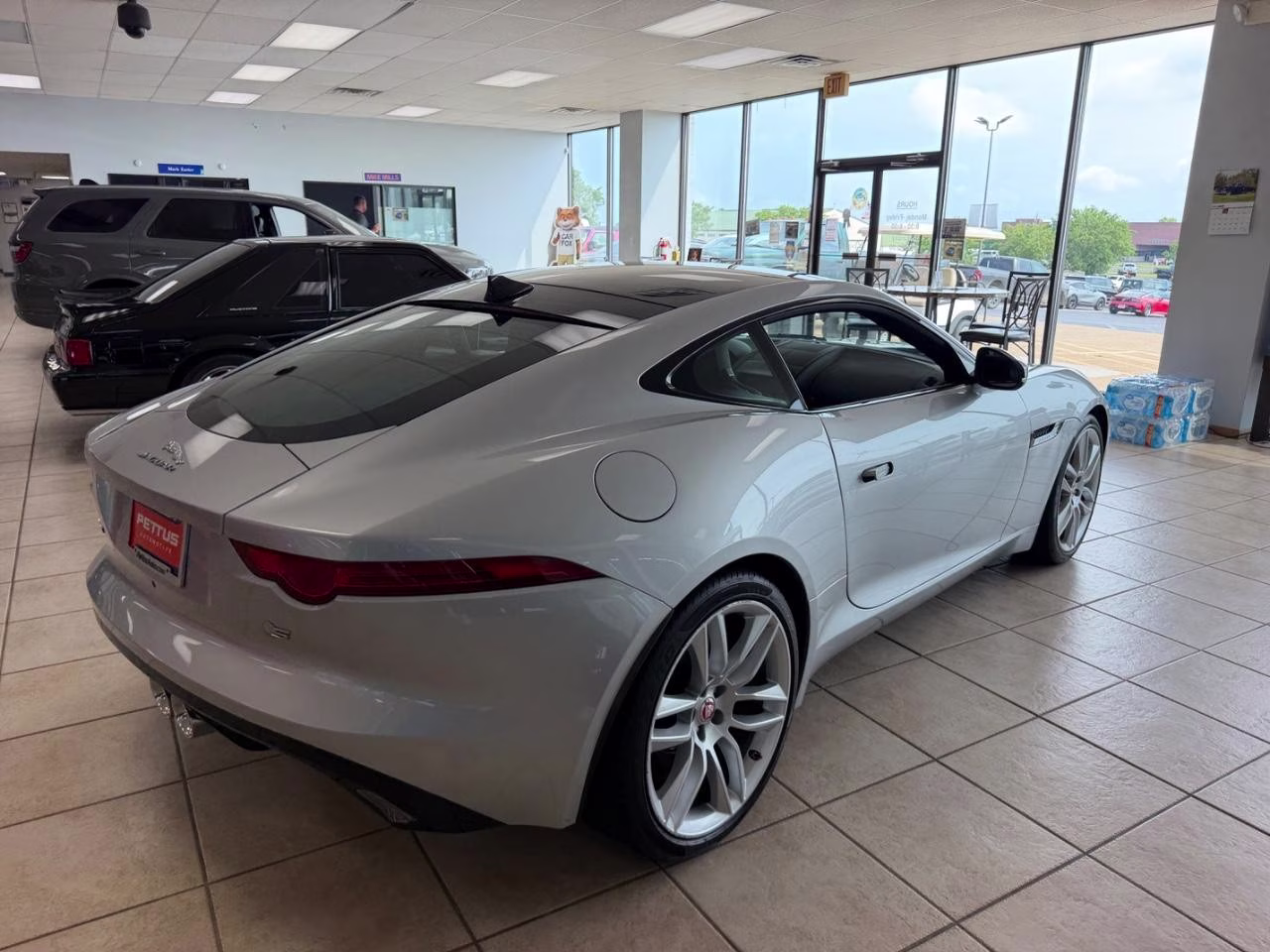 2015 Rhodium Silver Metallic Jaguar F-TYPE S RWD Coupe