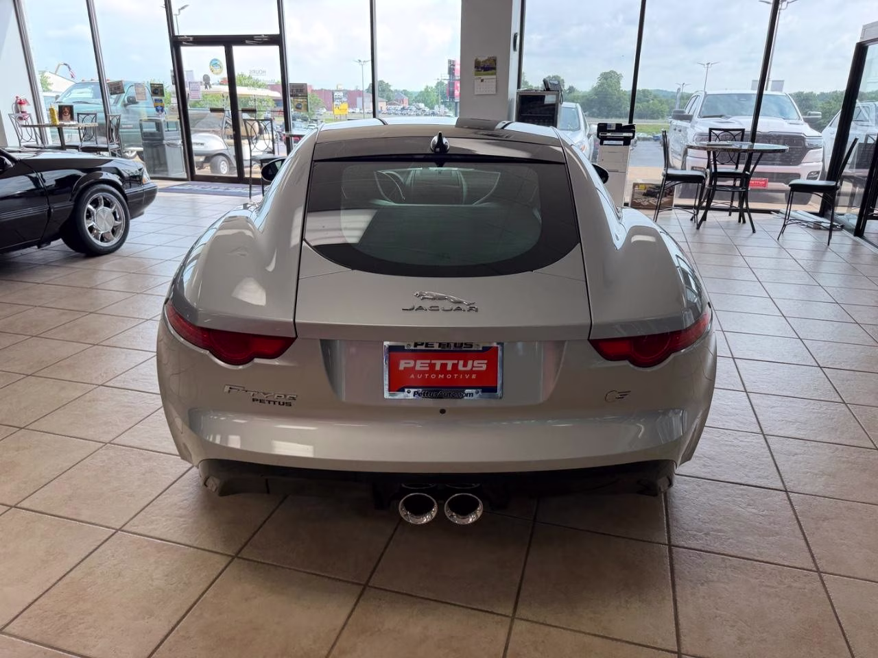 2015 Rhodium Silver Metallic Jaguar F-TYPE S RWD Coupe