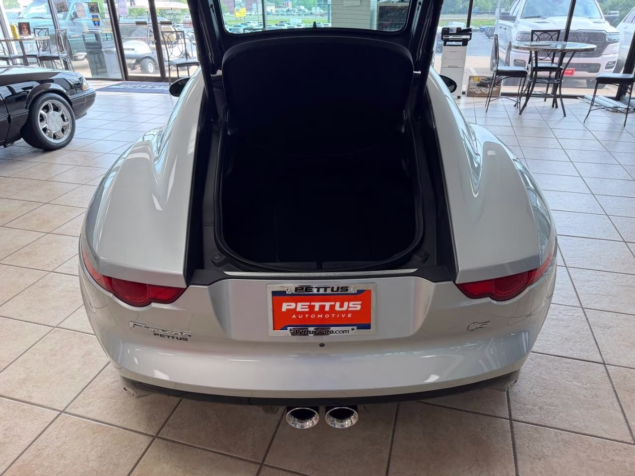2015 Rhodium Silver Metallic Jaguar F-TYPE S RWD Coupe
