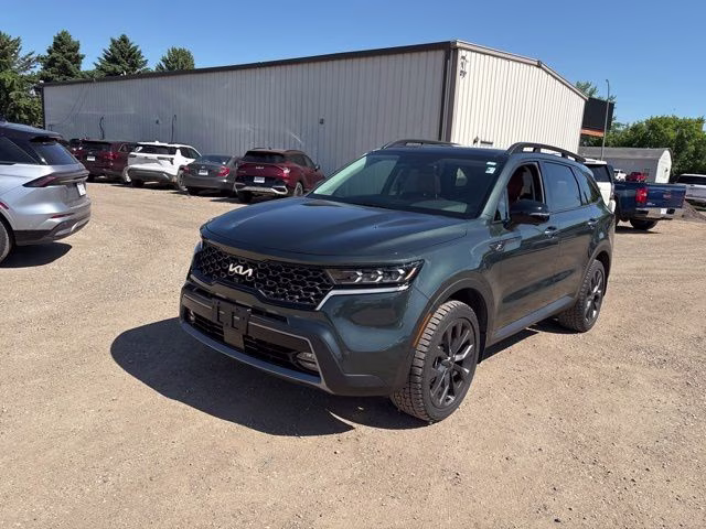 2023 Aruba Green Kia Sorento X-Line SX Prestige AWD SUV