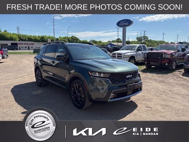 2023 Aruba Green Kia Sorento X-Line SX Prestige AWD SUV