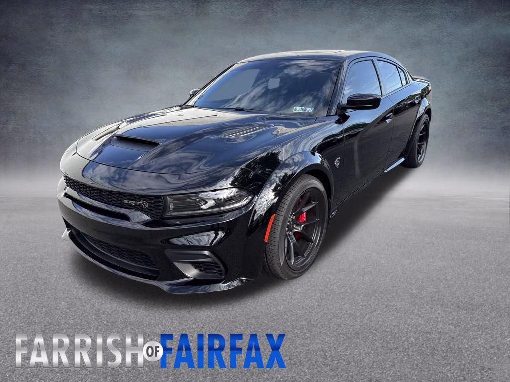 2022 Pitch Black Clearcoat Dodge Charger SRT Hellcat Redeye Widebody RWD Sedan