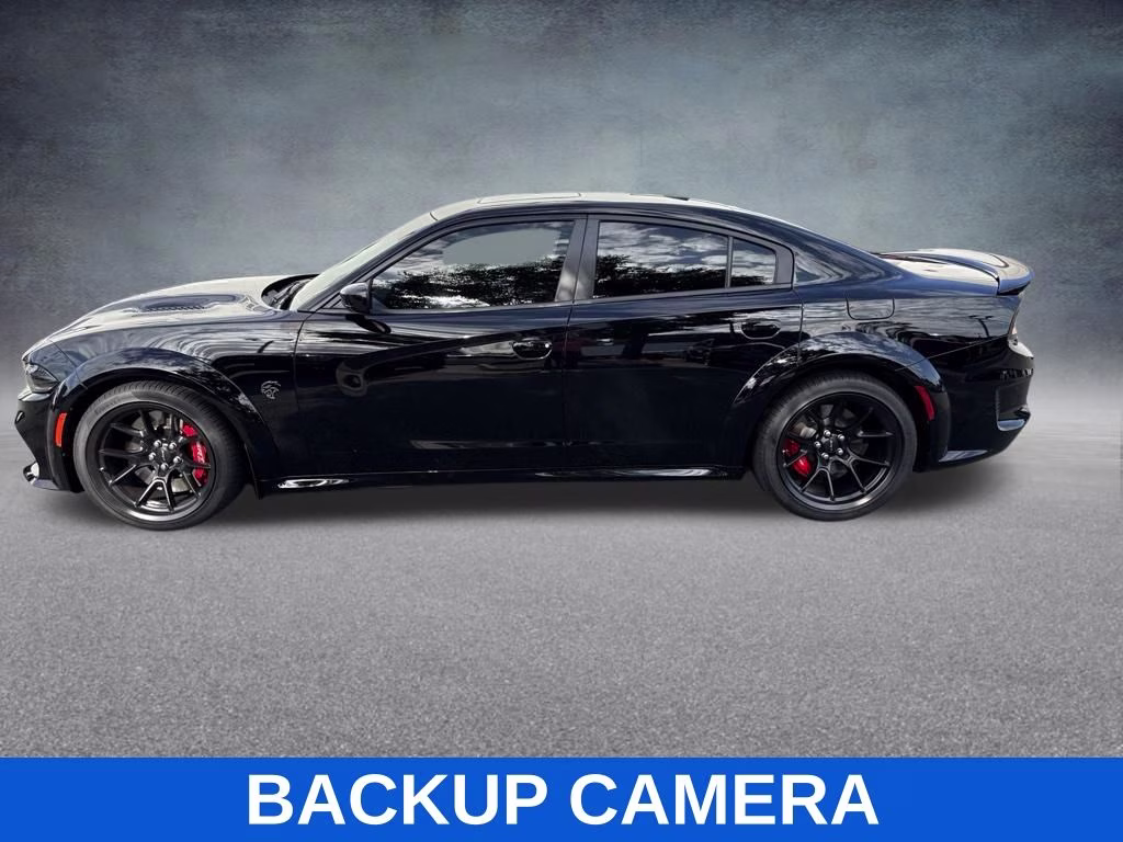 2022 Pitch Black Clearcoat Dodge Charger SRT Hellcat Redeye Widebody RWD Sedan