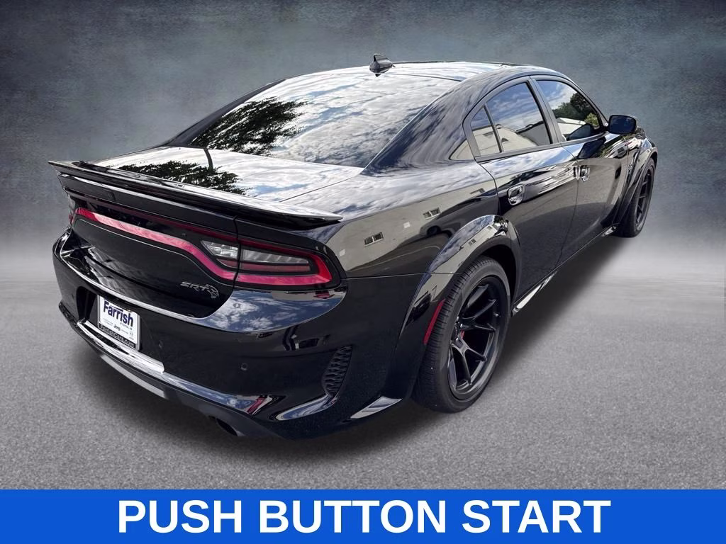 2022 Pitch Black Clearcoat Dodge Charger SRT Hellcat Redeye Widebody RWD Sedan