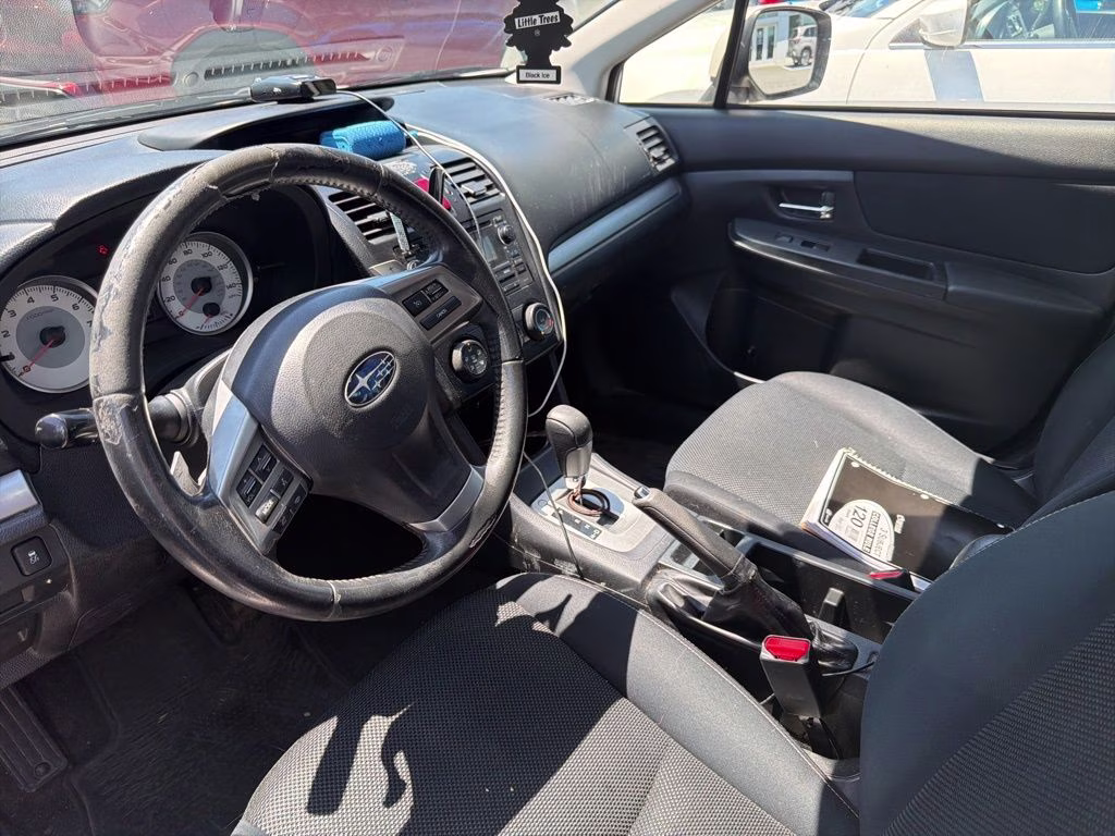 2014 Satin White Pearl Subaru Impreza 2.0i Premium AWD Sedan