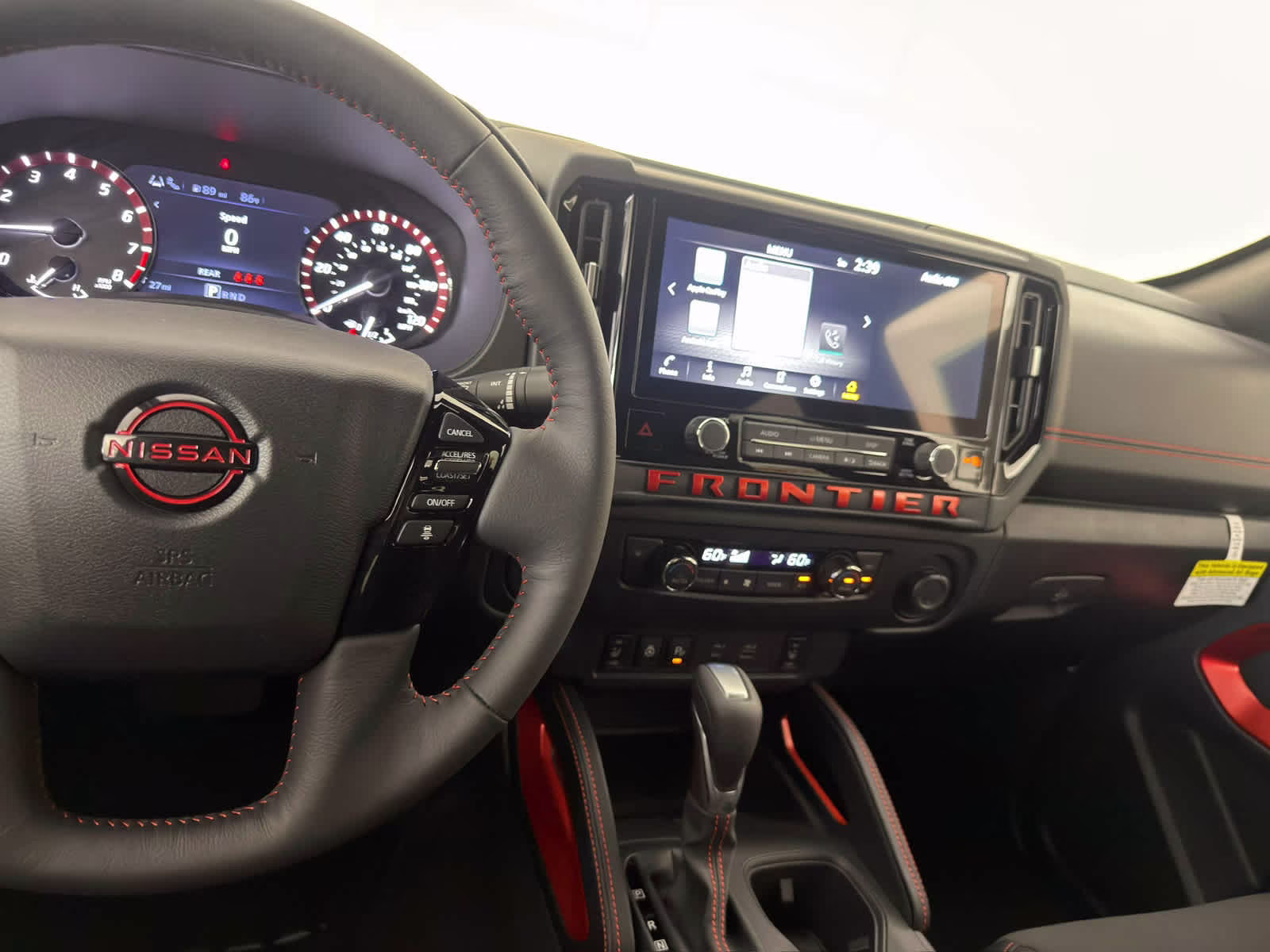 2026 Glacier White Nissan Frontier PRO-X RWD Truck