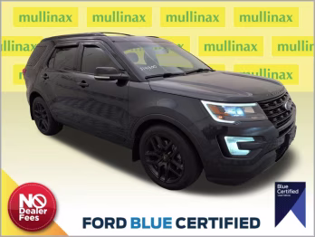 2017 Smoked Quartz Metallic Tinted Clearcoat Ford Explorer Sport 4X4 SUV