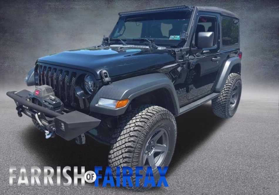 2021 Black Clearcoat Jeep Wrangler Willys 4X4 SUV