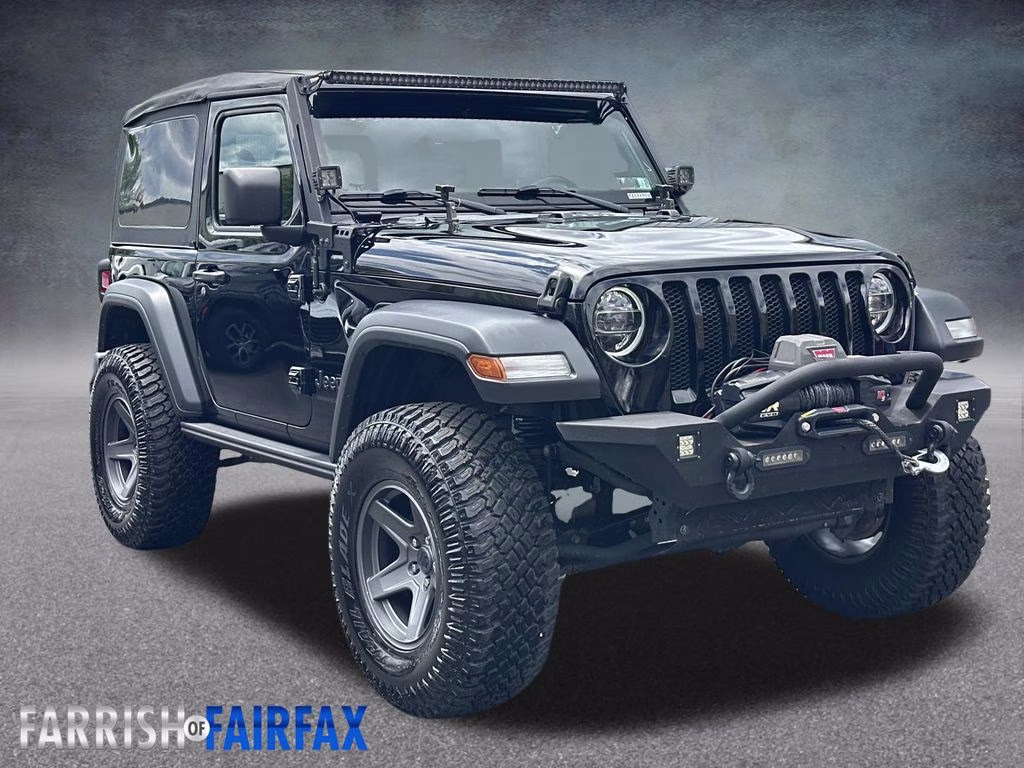 2021 Black Clearcoat Jeep Wrangler Willys 4X4 SUV