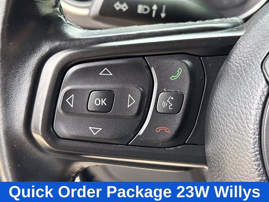2021 Black Clearcoat Jeep Wrangler Willys 4X4 SUV