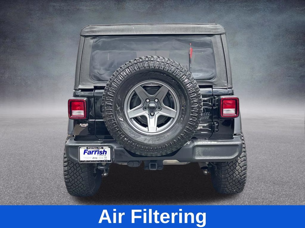 2021 Black Clearcoat Jeep Wrangler Willys 4X4 SUV