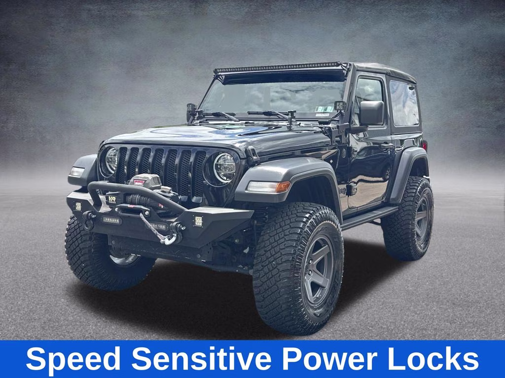 2021 Black Clearcoat Jeep Wrangler Willys 4X4 SUV