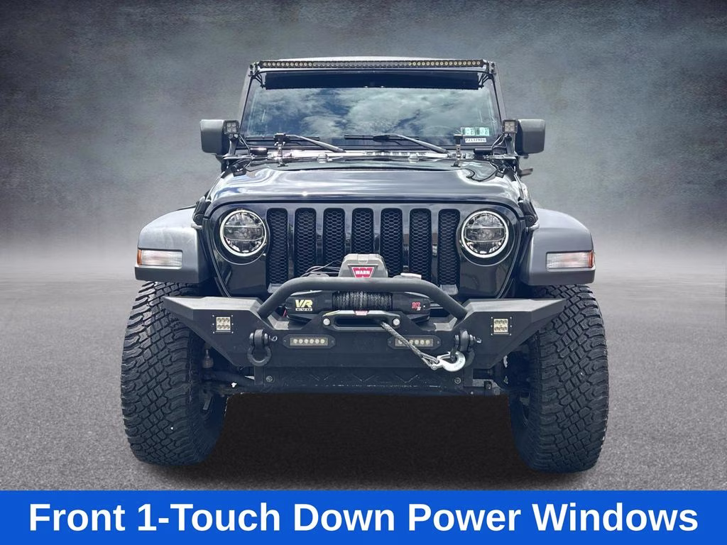 2021 Black Clearcoat Jeep Wrangler Willys 4X4 SUV