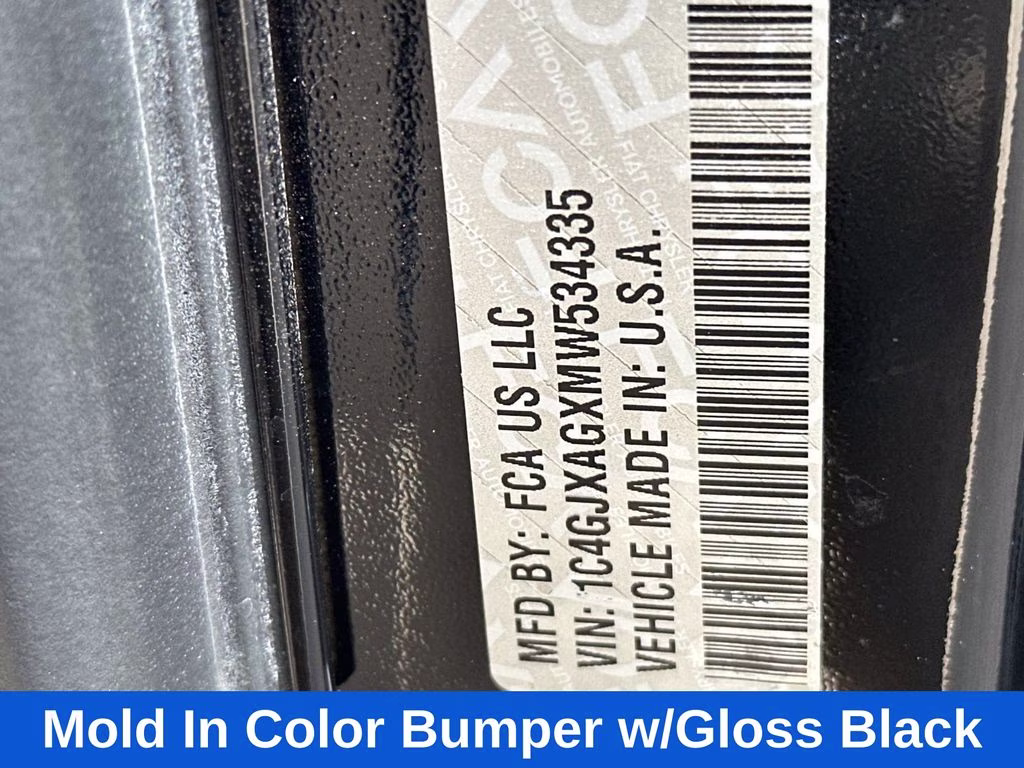 2021 Black Clearcoat Jeep Wrangler Willys 4X4 SUV