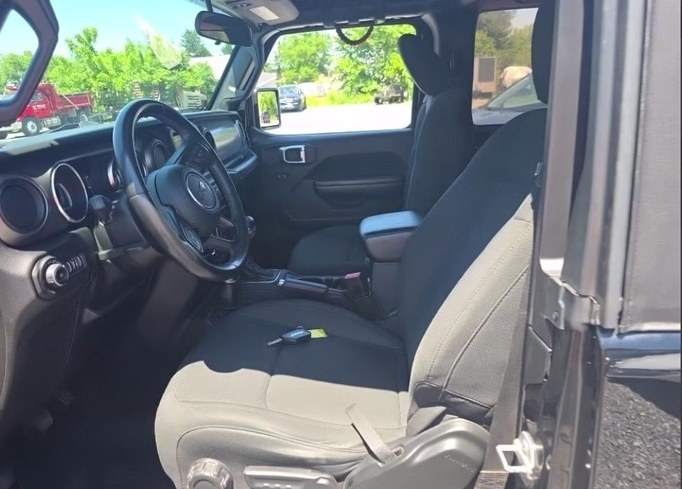 2021 Black Clearcoat Jeep Wrangler Willys 4X4 SUV