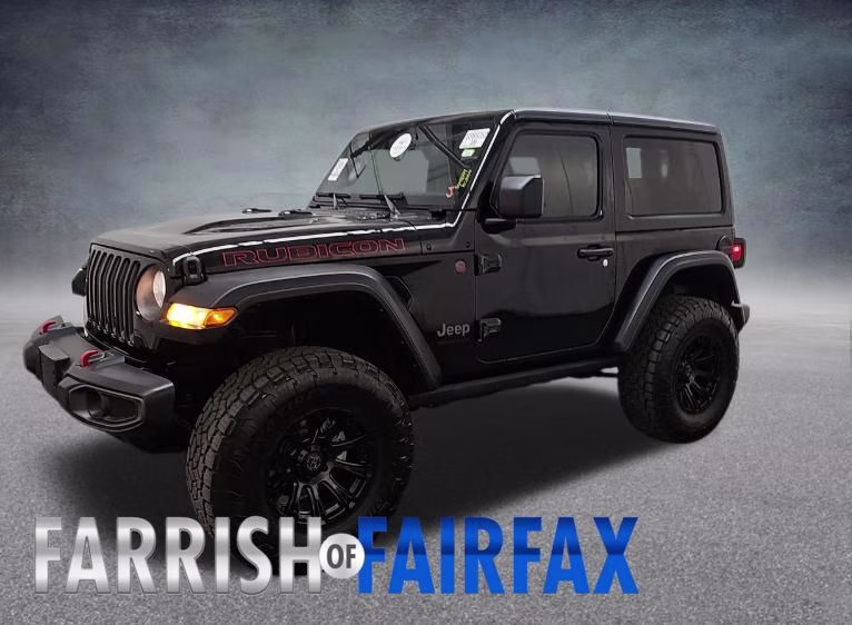 2021 Black Clearcoat Jeep Wrangler Rubicon 4X4 SUV
