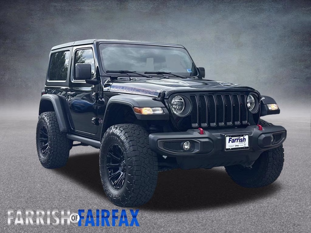 2021 Black Clearcoat Jeep Wrangler Rubicon 4X4 SUV