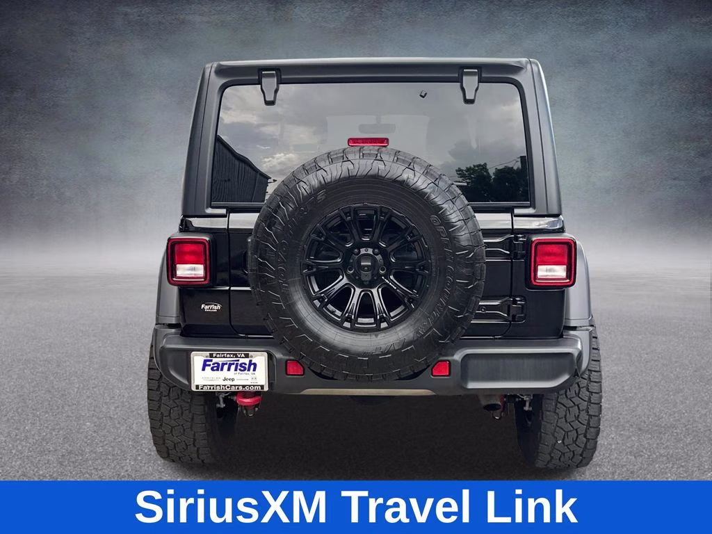 2021 Black Clearcoat Jeep Wrangler Rubicon 4X4 SUV