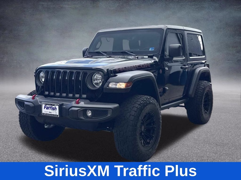 2021 Black Clearcoat Jeep Wrangler Rubicon 4X4 SUV