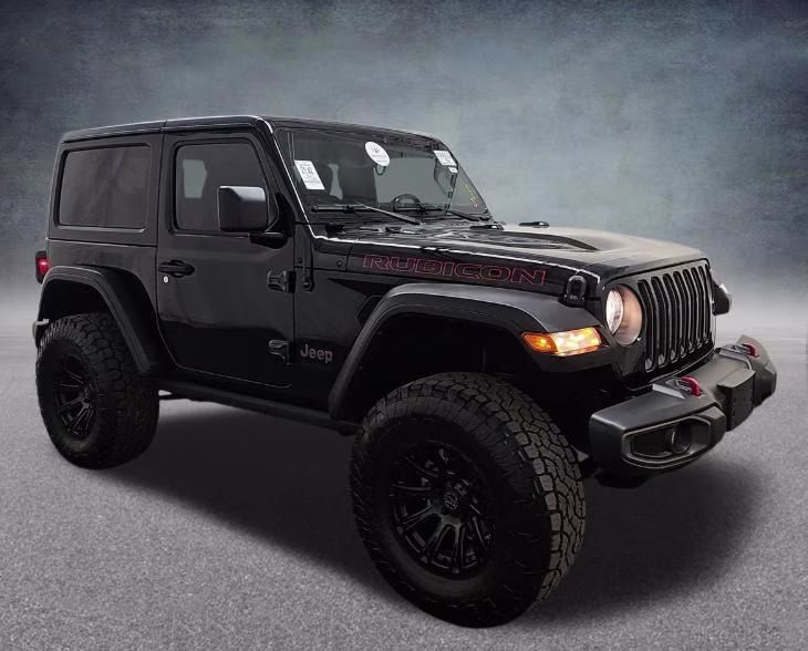 2021 Black Clearcoat Jeep Wrangler Rubicon 4X4 SUV