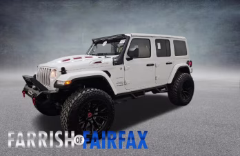 2022 Bright White Clearcoat Jeep Wrangler Unlimited Sahara 4X4 SUV