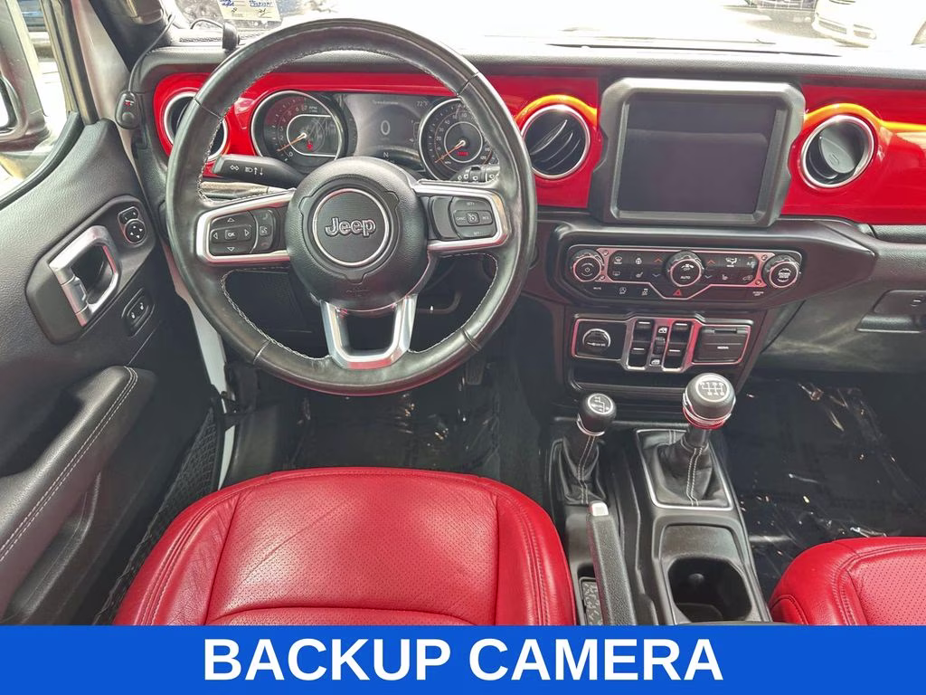 2022 Bright White Clearcoat Jeep Wrangler Unlimited Sahara 4X4 SUV