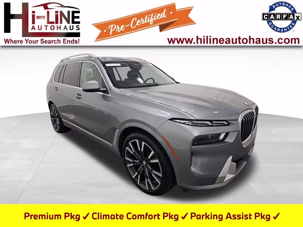 2024 Skyscraper Gray Metallic BMW X7 xDrive40i AWD SUV