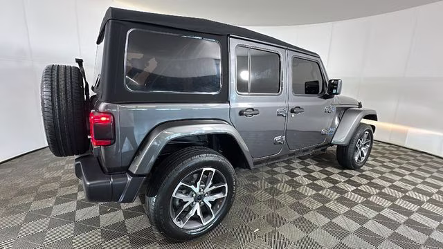 2024 Granite Crystal Metallic Clearcoat Jeep Wrangler Sport S 4xe 4X4 SUV