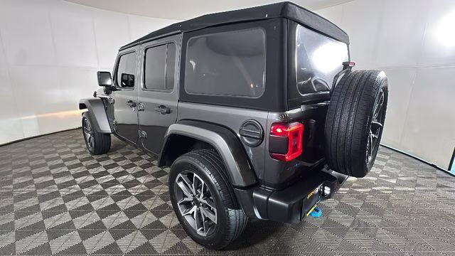 2024 Granite Crystal Metallic Clearcoat Jeep Wrangler Sport S 4xe 4X4 SUV