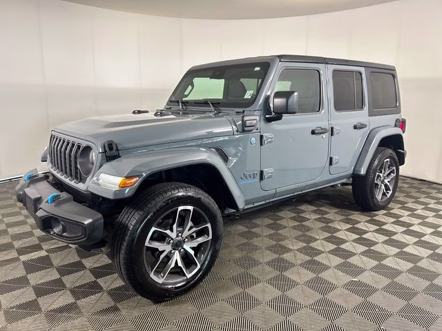 2024 Anvil Clear Coat Jeep Wrangler Sport S 4xe 4X4 SUV