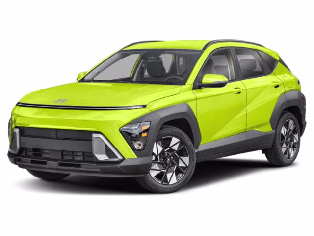 2025 Neoteric Yellow Hyundai Kona SEL AWD SUV
