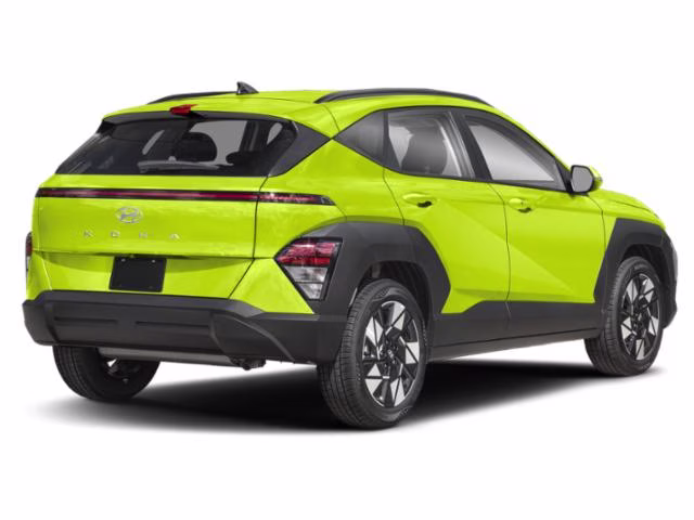 2025 Neoteric Yellow Hyundai Kona SEL AWD SUV
