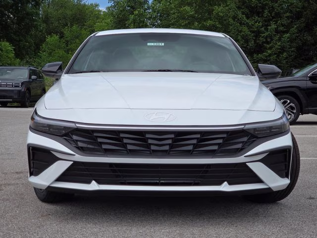 2026 Serenity White Pearl Hyundai Elantra SEL Sport FWD Sedan