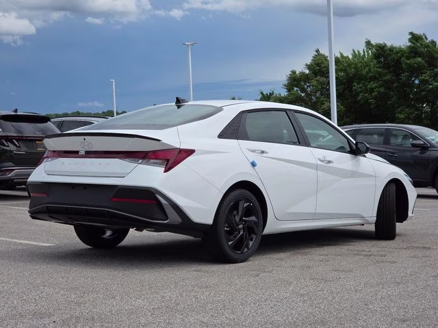 2026 Serenity White Pearl Hyundai Elantra SEL Sport FWD Sedan