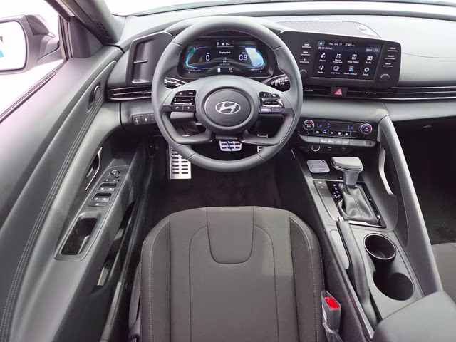 2026 Serenity White Pearl Hyundai Elantra SEL Sport FWD Sedan