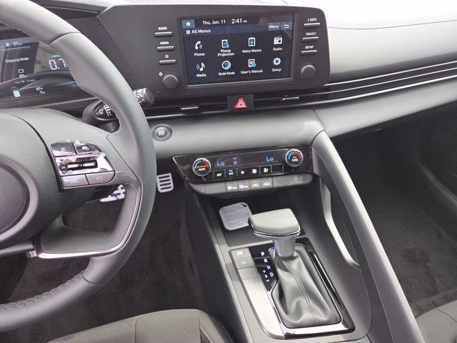 2026 Serenity White Pearl Hyundai Elantra SEL Sport FWD Sedan