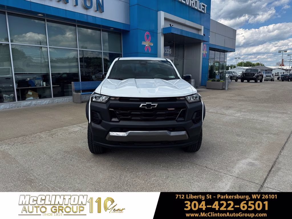 2026 Summit White Chevrolet Colorado Trail Boss 4X4 Truck