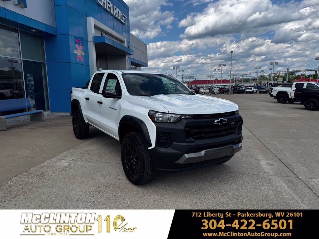 2026 Summit White Chevrolet Colorado Trail Boss 4X4 Truck