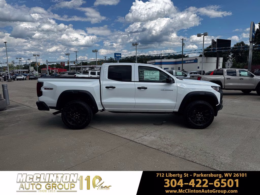 2026 Summit White Chevrolet Colorado Trail Boss 4X4 Truck