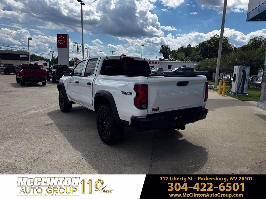 2026 Summit White Chevrolet Colorado Trail Boss 4X4 Truck