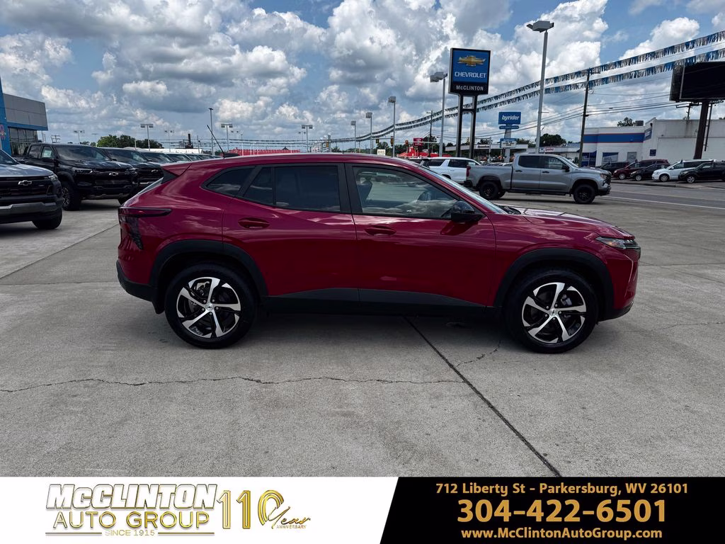 2026 Apex Red Chevrolet Trax 1RS FWD SUV