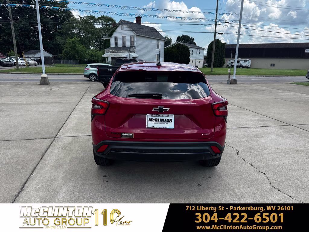 2026 Apex Red Chevrolet Trax 1RS FWD SUV