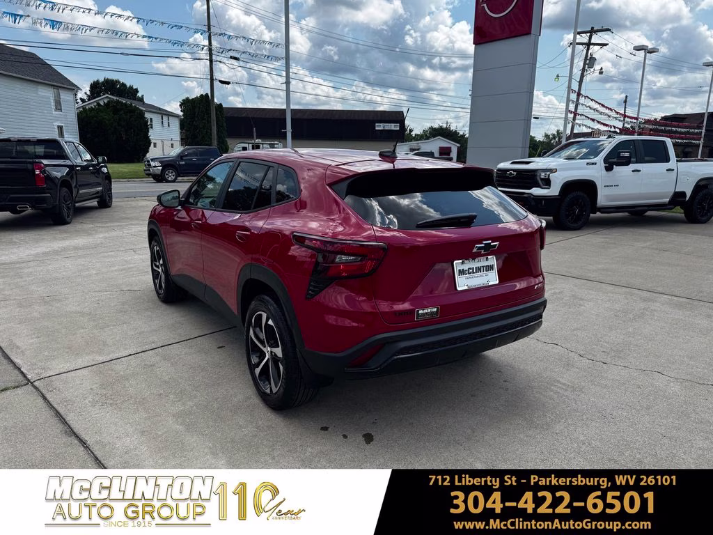 2026 Apex Red Chevrolet Trax 1RS FWD SUV