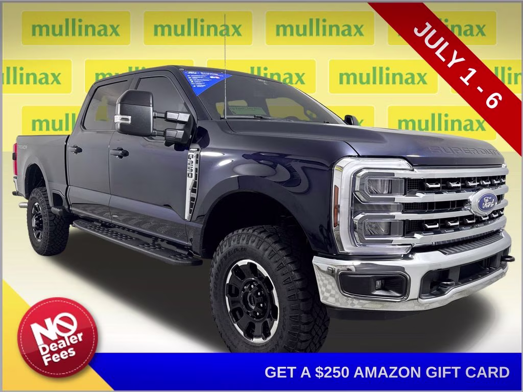 2025 Blue Metallic Ford Super Duty F-250 SRW Lariat 4X4 Truck