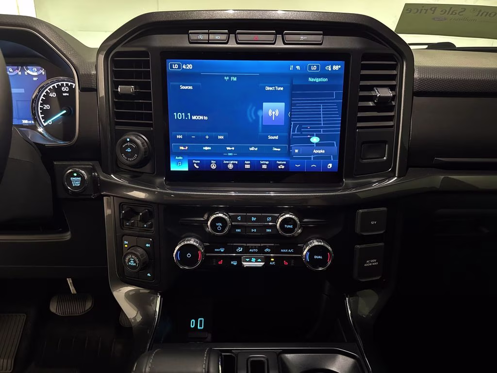 2023 Black Metallic Ford F-150 XLT 4X4 Truck