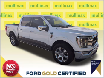 2023 Star White Metallic Tri-Coat Ford F-150 King Ranch 4X4 Truck