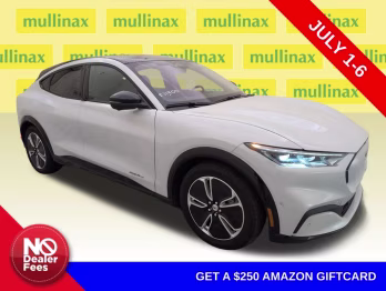 2023 Space White Metallic Ford Mustang Mach-E Premium RWD SUV