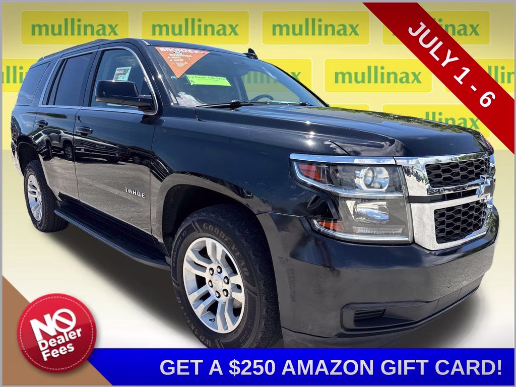 2018 Black Chevrolet Tahoe LS RWD SUV