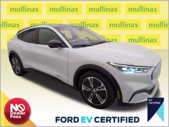 2023 Space White Metallic Ford Mustang Mach-E Premium RWD SUV